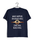 Nerd Physics NEVER TRUST AN ATOM Custom Printed Graphic Design T-Shirt for Women